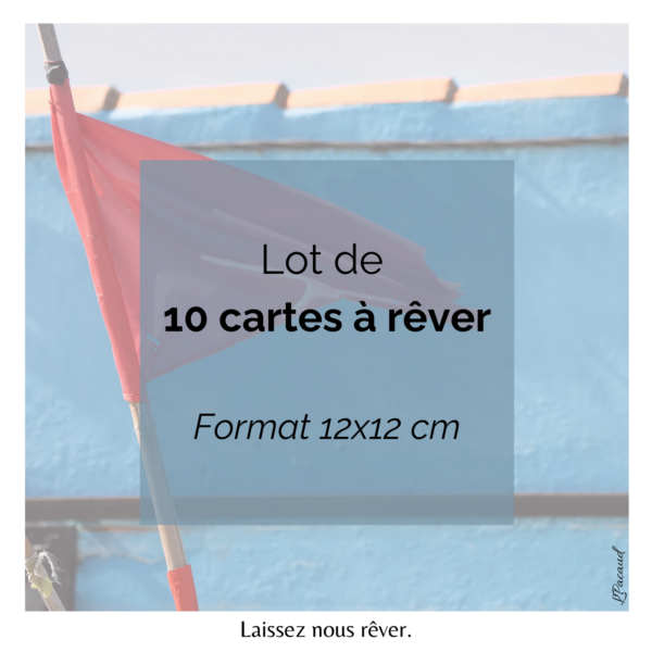 Lot de 10 cartes à rêver